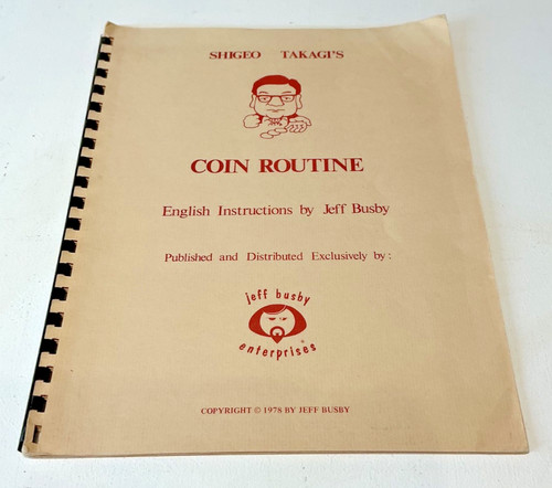Shigeo takagi coin routine - shigeo,