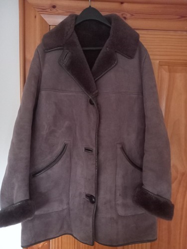 Vintage nurseys sheepskin coat - nurseys,