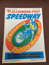 1978 ELLESMERE PORT v PETERBOROUGH 14th JULY ( GOOD CONDITION ) 