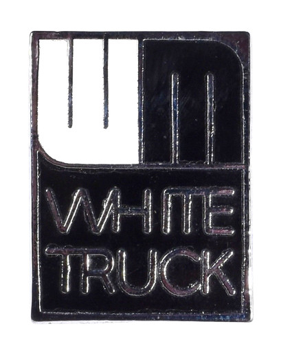 Vintage old white truck - white,