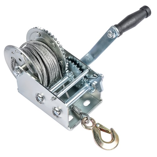 Cable winch hand - cable, boat