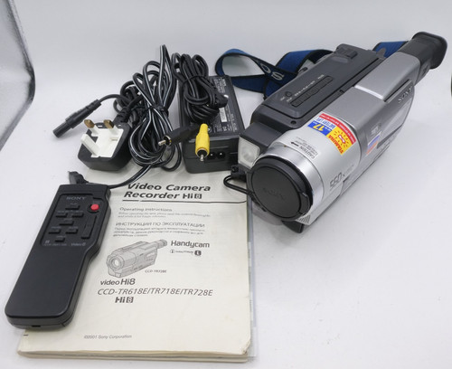 Sony handycam ccd tr728e - handycam, ccd-tr728e