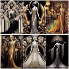 ART DECO GLAMOROUS Cardmaking