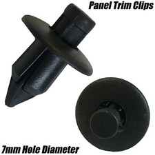 20x Clips For Toyota MR2 Front Air Bag Spare Wheel Compartment 7mm Black Plastic