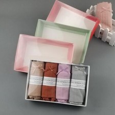 Clear Top Short Cake and Bake Boxes - Transparent Gift Packaging Box Brownie