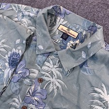 Tommy Bahama Mens XL 100% Silk