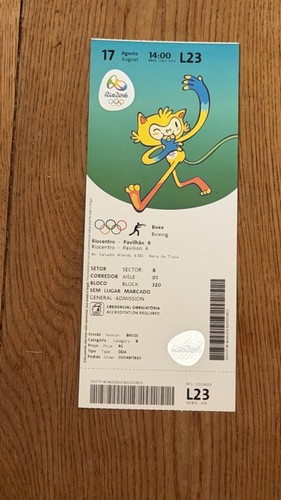 Ticket 2016 rio olympics - ticket,