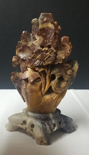 Vintage asian soapstone - vintage,