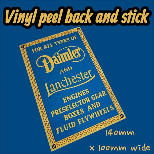 Daimler and lanchester vinyl - daimler,