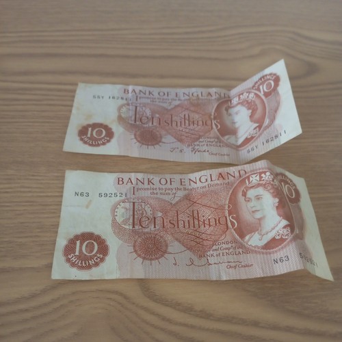 English ten shilling bank - english,