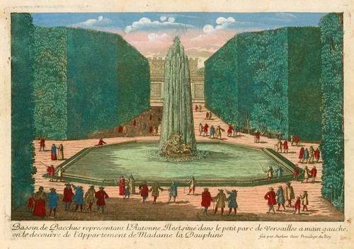 Paris versailles bacchus basin - bacchus,