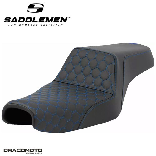 Seat saddlemen step harley - seat, step-up