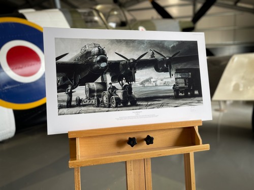 Final preparations ww2 avro - ,