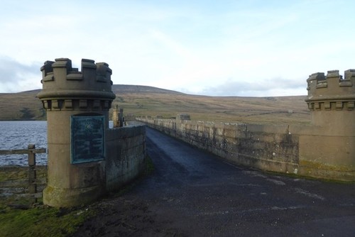 Photo 6x4 angram - reservoir, dam