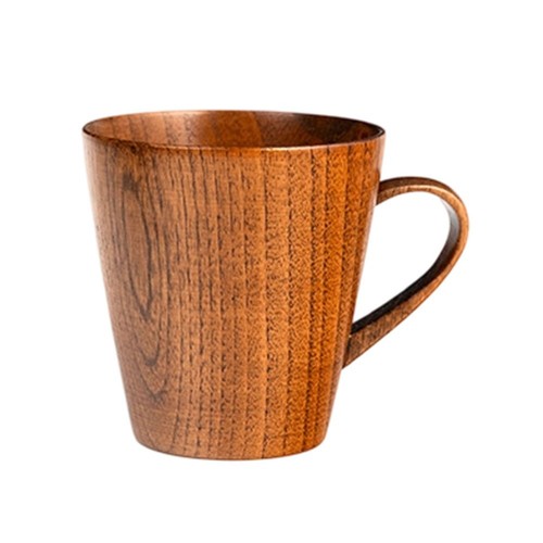 Natural wooden mug - wooden,