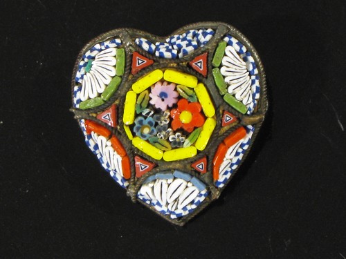 Antique micro mosaic italy - mosaic,