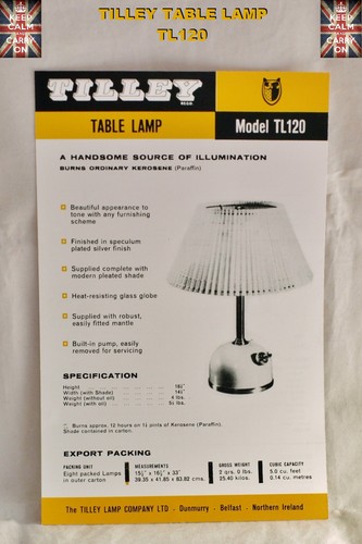 Tilley lamp tl120 - tilley,
