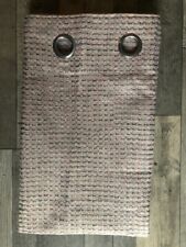 NEXT MINI CIRCLE GEO Blush Pink Jacquard Eyelet Lined Curtains 168X229CM PAIR