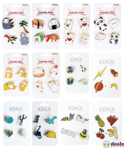 Kenji enamel metal - metal, badges