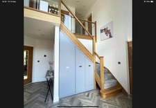 Bespoke Stairs In Solid Oak.