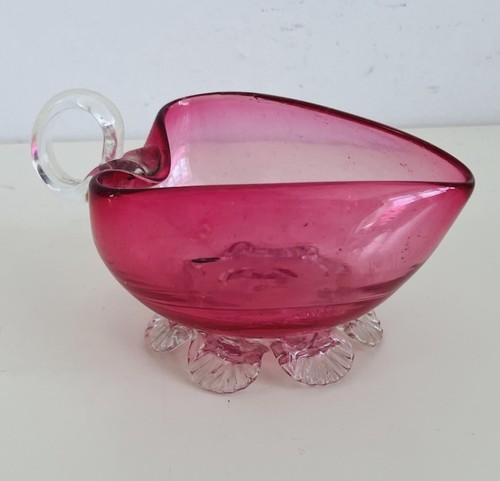 Vintage cranberry glass - cranberry,