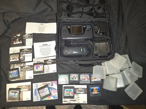 Sega game gear handheld - game,