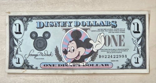 Usa disney dollar one - -,
