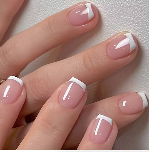 24pcs luxurious glossy short - 24pcs,