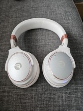 Raycon The Everyday Wireless Bluetooth Over Ear Headphones, with Active Beige