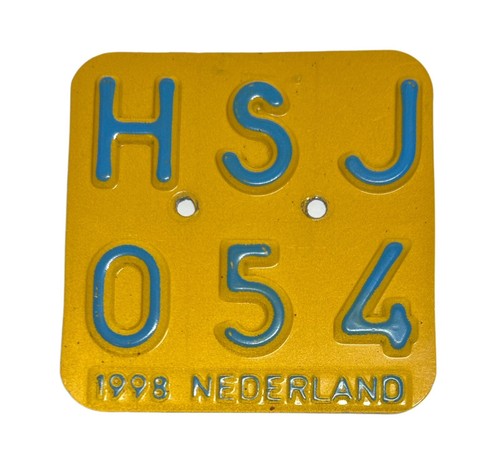 Vintage moped tag - tag, plate