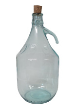 Glass Demijohn 5L with Cork Bung 32/28 mm Transparent Colour Wine Making