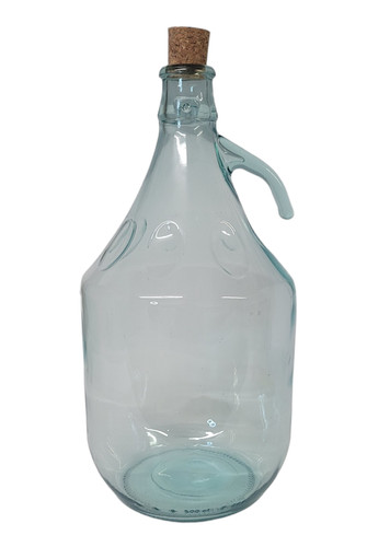 Glass demijohn with - glass,