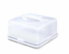 Whitefurze Plastic Cake Box