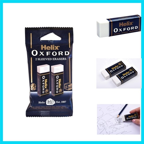 Oxford twin pack erasers - oxford,