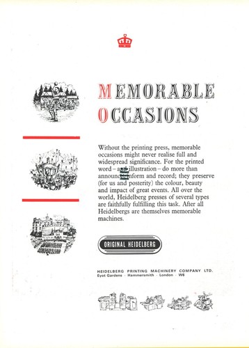 Original 1963 advert for