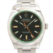 Rolex milgauss 116400gv ss - rolex,