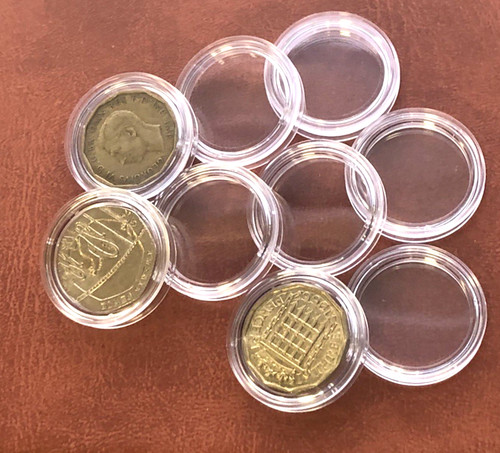 Coin capsules cases 22mm - 22mm,