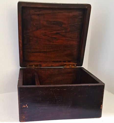 Antique rustic dark stained - antique,