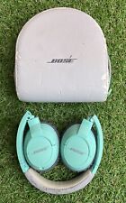 bose oe2 headphones Teal green No Cable (A33)