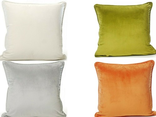 Luxury plain piped velvet - luxury,