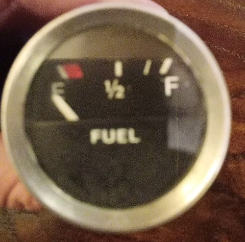 Vintage smiths fuel gauge - 2",