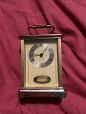 VINTAGE BRASS CARRIAGE CLOCK