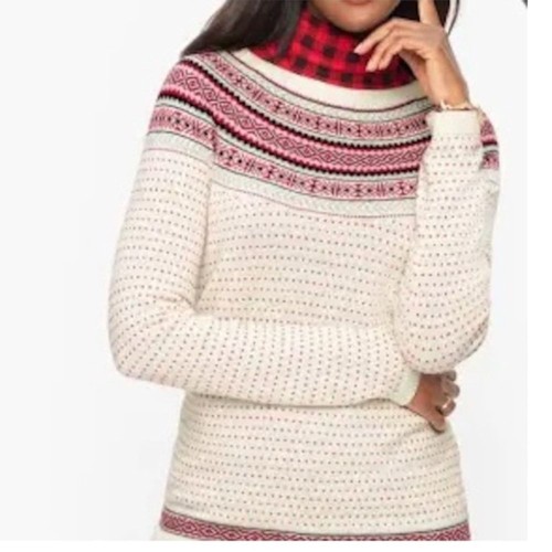 Talbots nordic cream - talbots, crew
