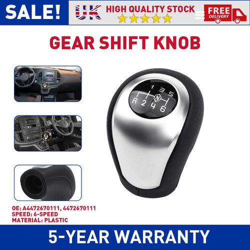 Gear shift lever - gear, 6
