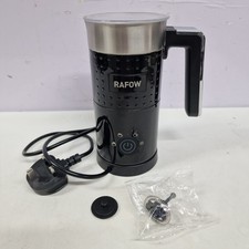 RAFOW Milk Frother Electric 4 in 1 - Automatic Milk Steamer.