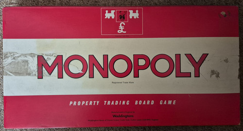 Waddingtons monopoly property - monopoly,