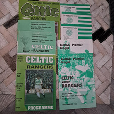 Set of NINE Celtic v Rangers