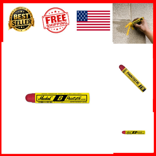 Solid paint stick - stick, red