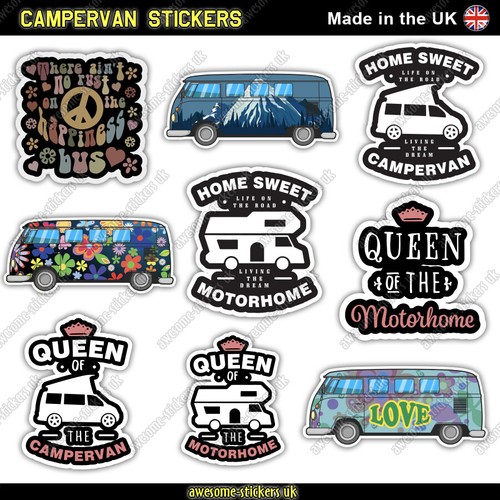 Campervan stickers van - 2,