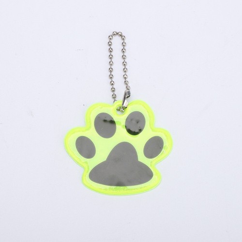 Dog paw keyring reflector - paw,